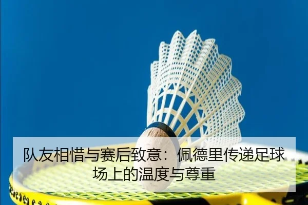 队友相惜与赛后致意：佩德里传递足球场上的温度与尊重